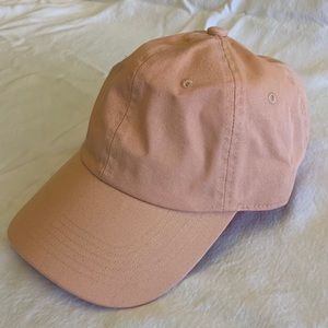 Pale peach/pink Adjustable Cap